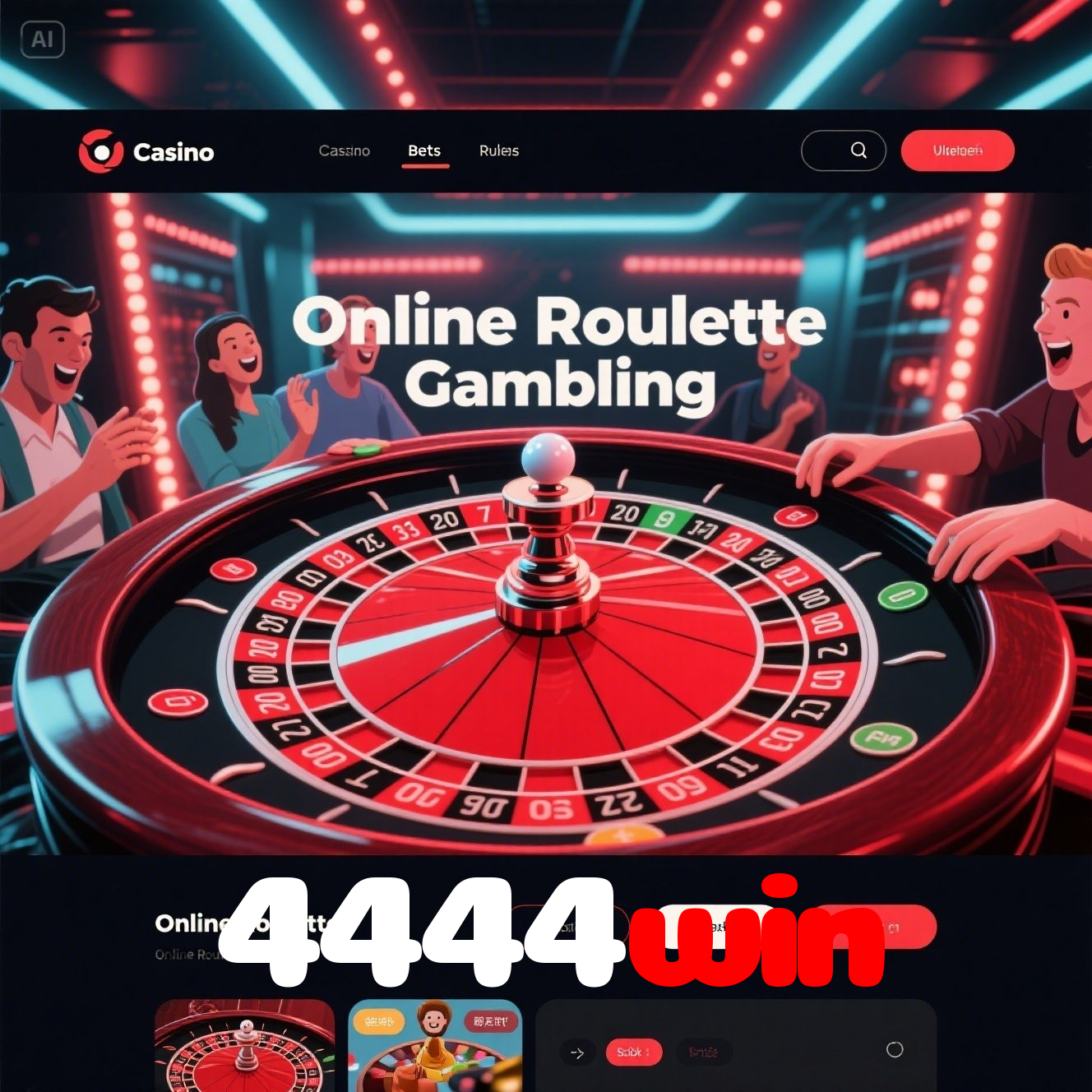 4444win - Jogue agora e descubra o cassino online mais confiável do Brasil!